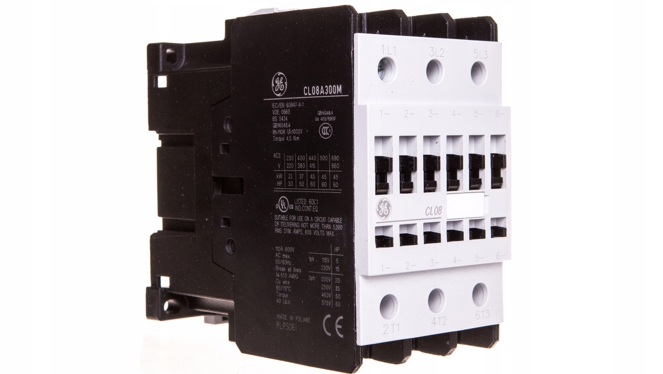 Výkonový stýkač 80A 3P 110-115VAC CL08A300M3 109654