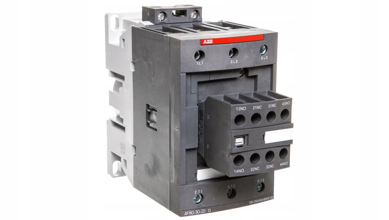 Výkonový stýkač 80A 3P 37kW 100-250V AC / DC 2Z 2R AF8