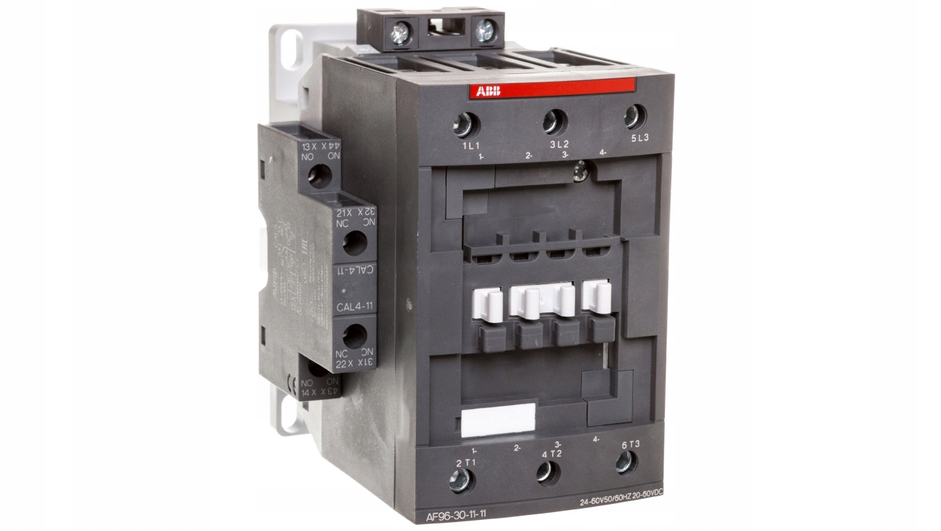 Výkonový stýkač 96A 3P 45kW 24-60V AC 20-60V DC 1 NO 1