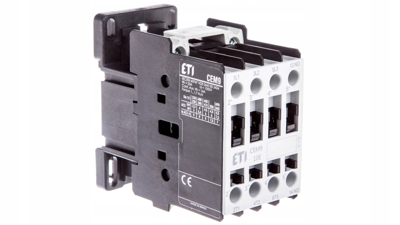 Výkonový stýkač 9A 3P 230V AC 1Z 0R CEM9.10-230V-50 /