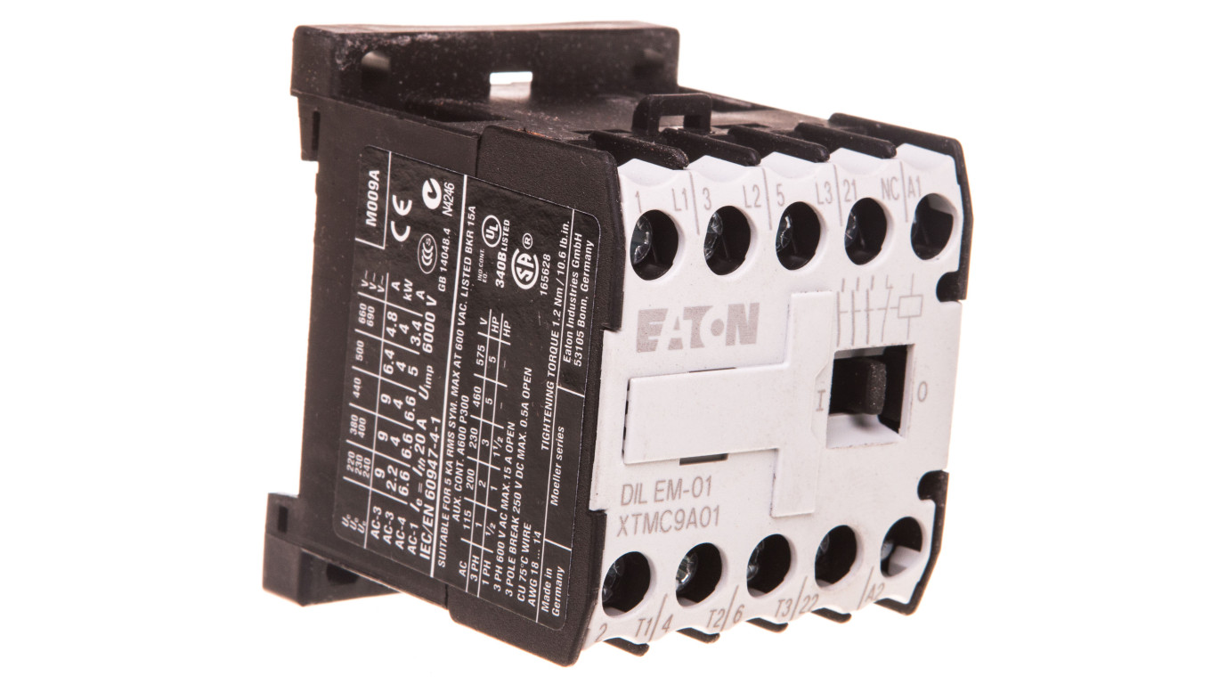 Výkonový stýkač 9A 3P 42V AC 0Z 1R DILEM-01 (42V50HZ,