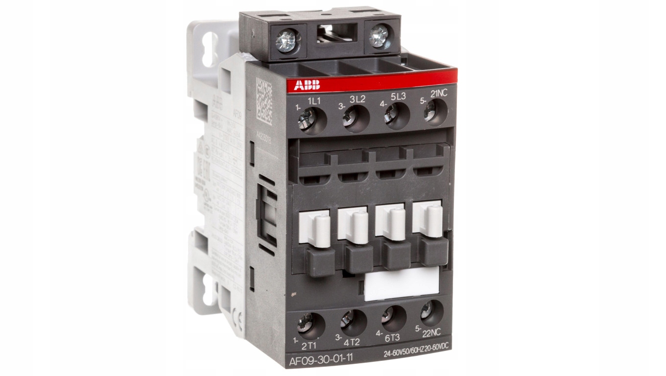 Výkonový stýkač 9A 3P 4kW 24-60V AC 20-60V DC 0Z 1R
