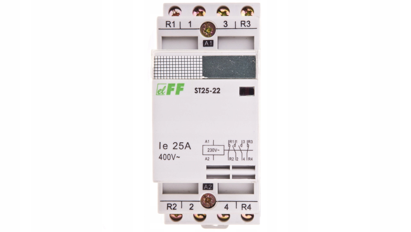 Modulárny stýkač 25A 2NO 2NC 230V AC ST25-22