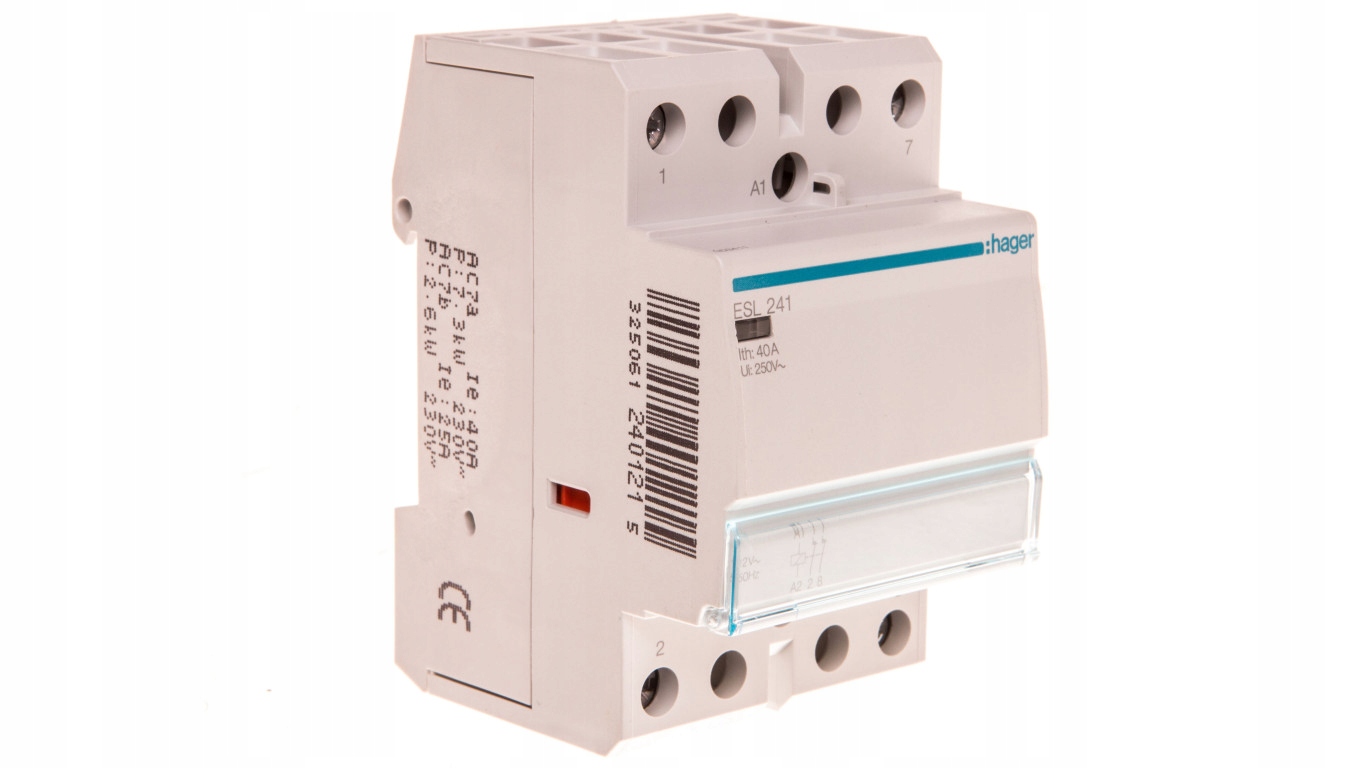 Modulárny stýkač 40A 0Z 2R 12V AC ESL241