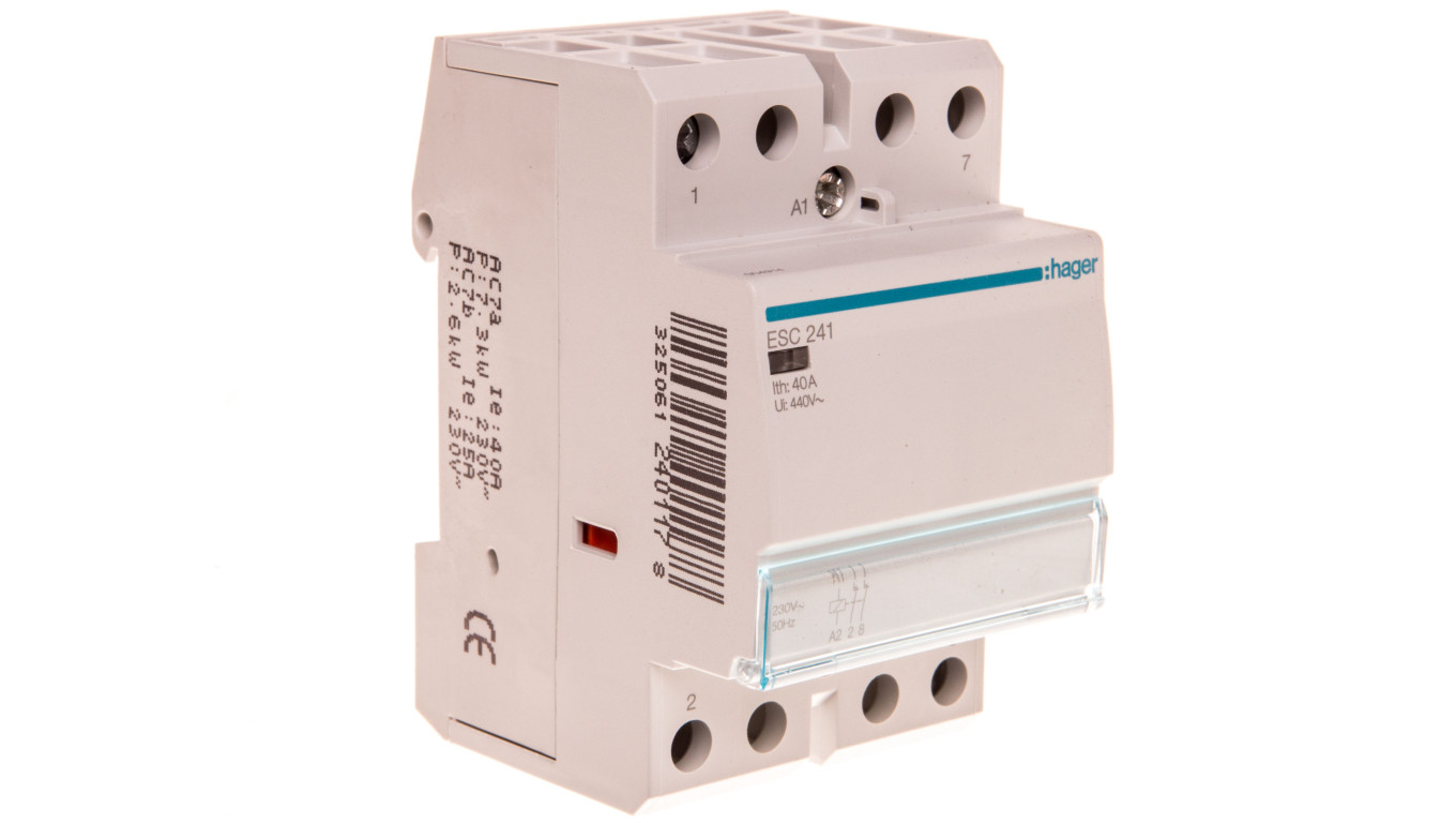 Modulárny stýkač 40A 0NO 2N 230V AC ESC241