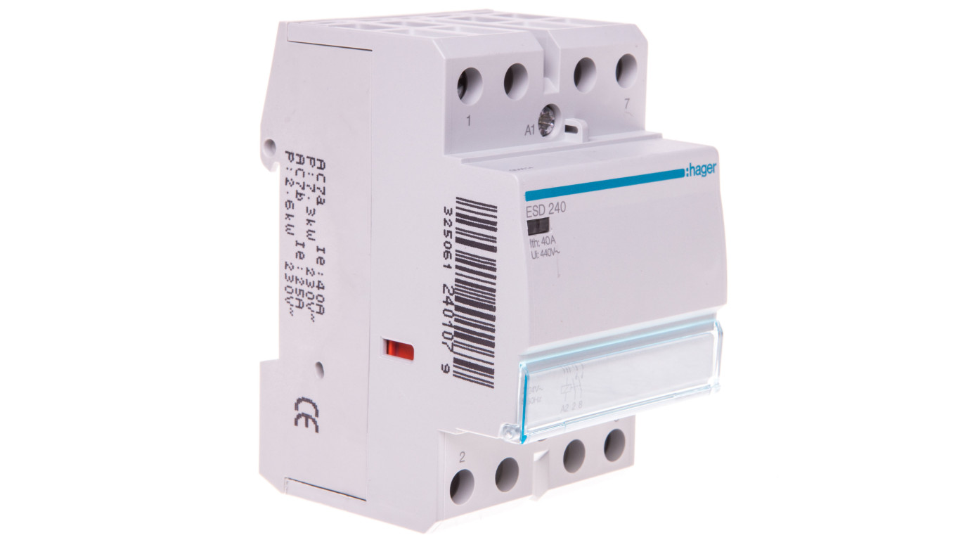 Modulárny stýkač 40A 2NO 0R 24V AC ESD240