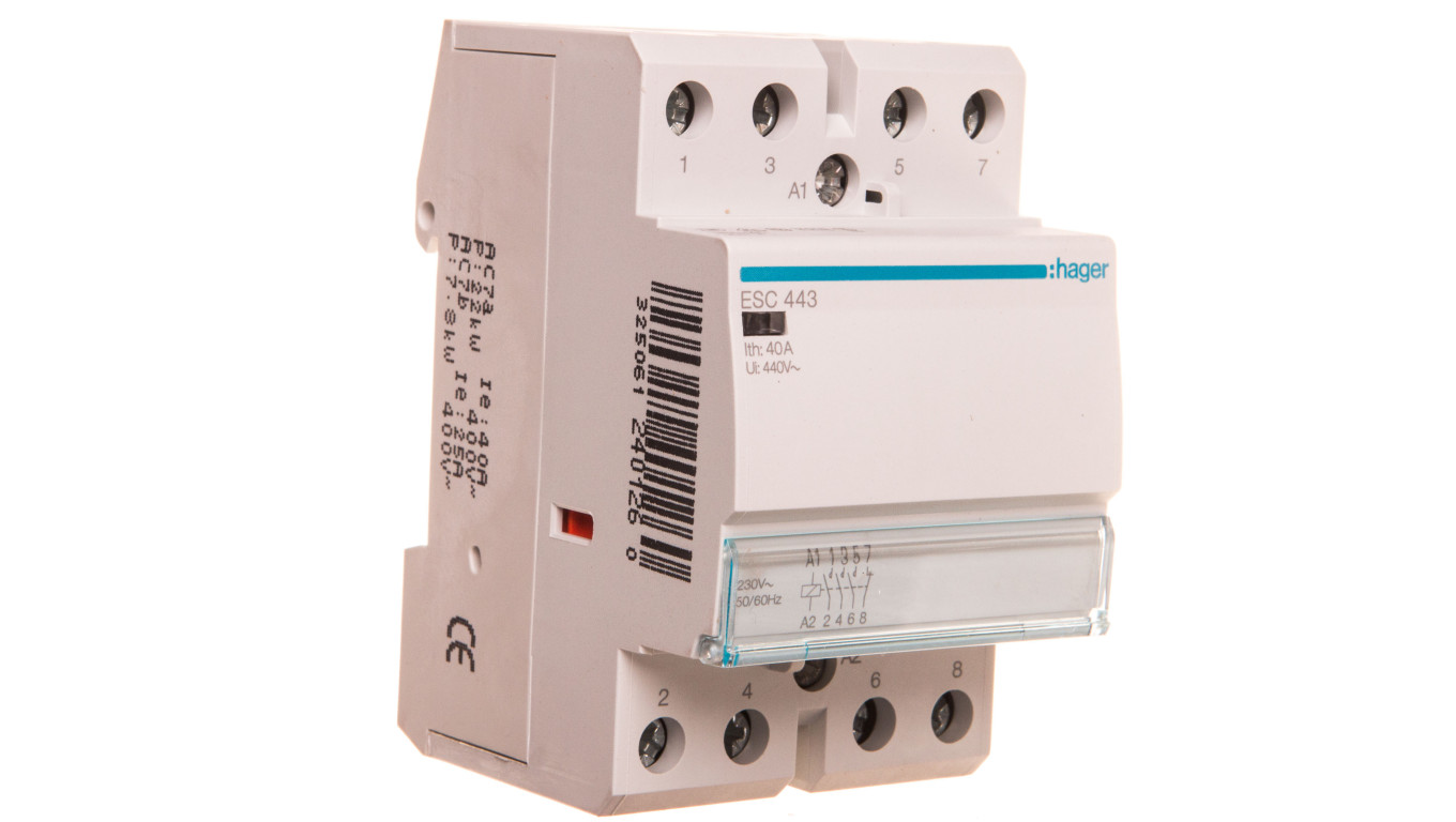 Modulárny stýkač 40A 3 NO 1 NO 230V AC ESC443