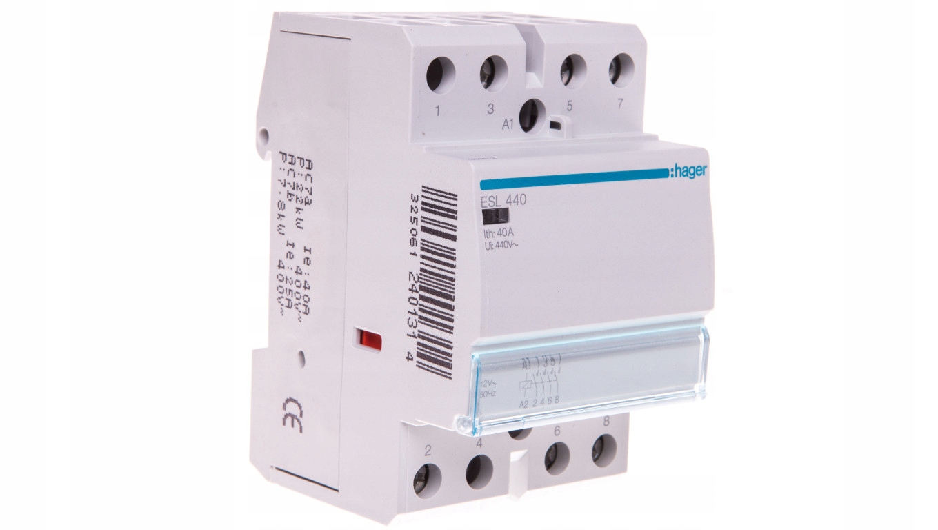 Modulárny stýkač 40A 4Z 0R 12V AC ESL440