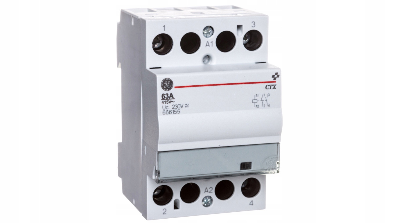 Modulárny stýkač 63A 230V AC / DC 2Z CTX6320230U 66