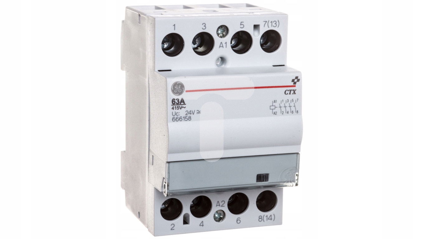 Modulárny stýkač 63A 24V AC / DC 4Z CTX6340024U 666
