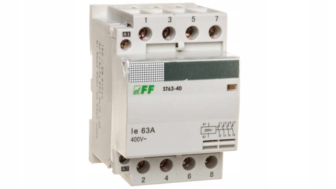 Modulárny stýkač 63A 4NO 0R 230V AC ST63-40