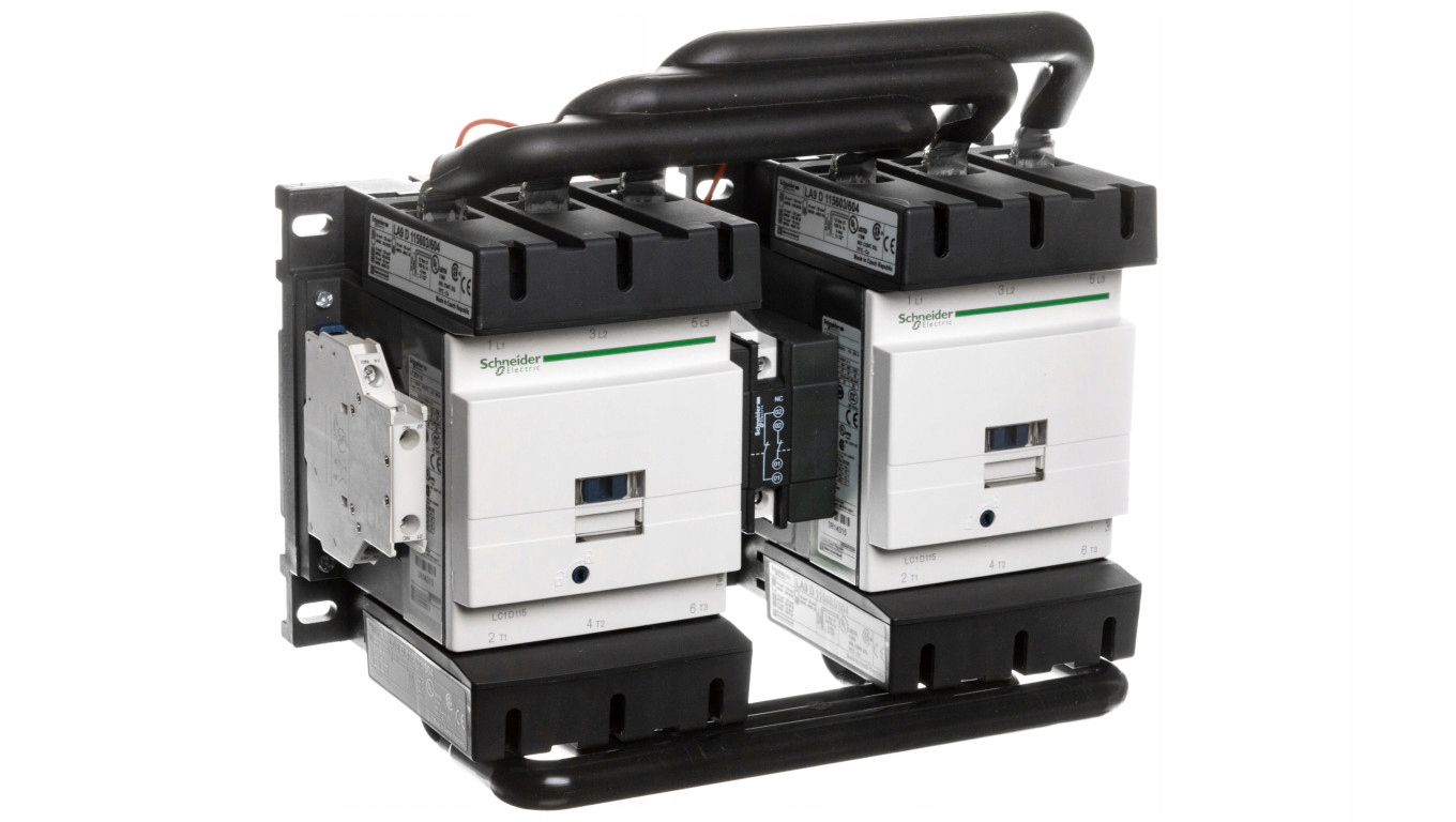 Reverzný stýkač 115A 55kW 24V DC LC2D115BD