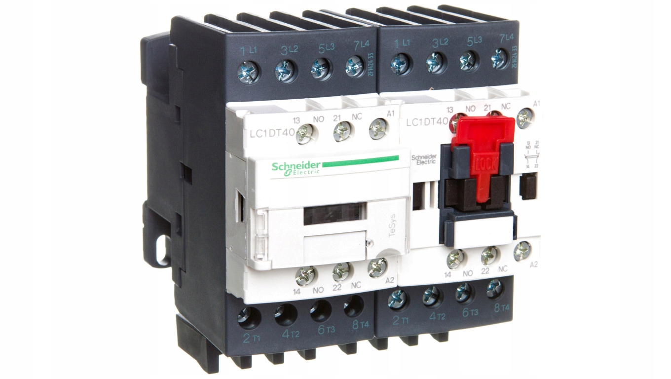 Reverzný stýkač 4P 40A AC-1 48V AC LC2DT40E7