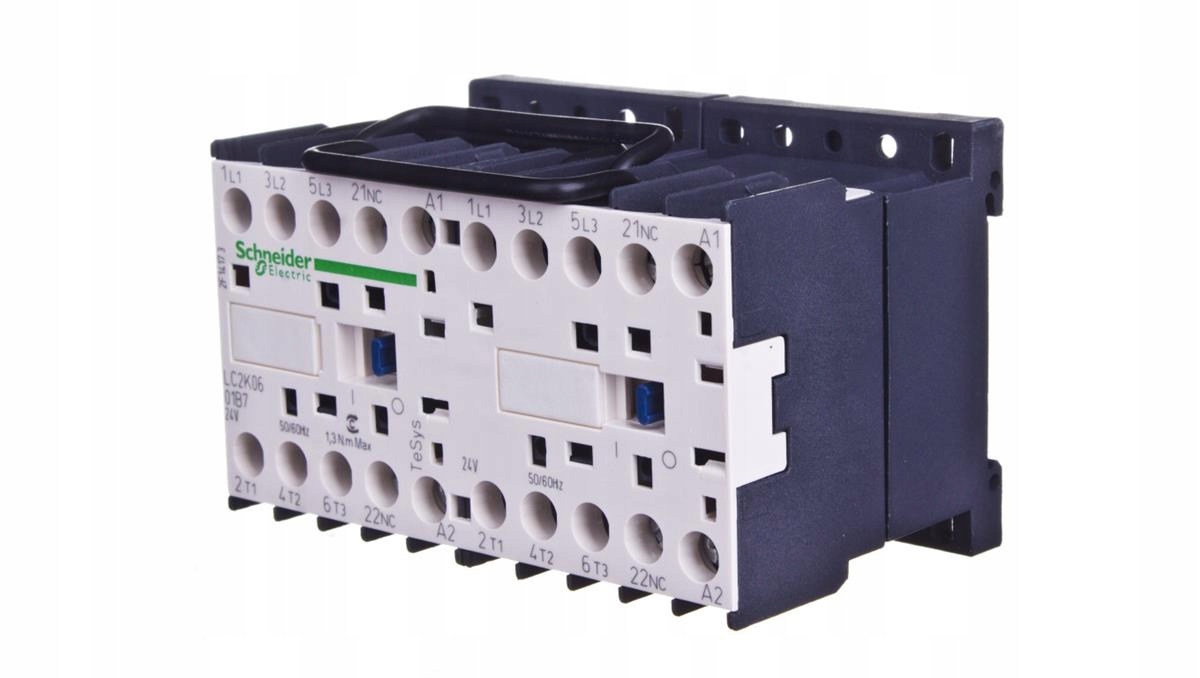 Reverzný stýkač 6A 3kW 24V AC LC2K0601B7