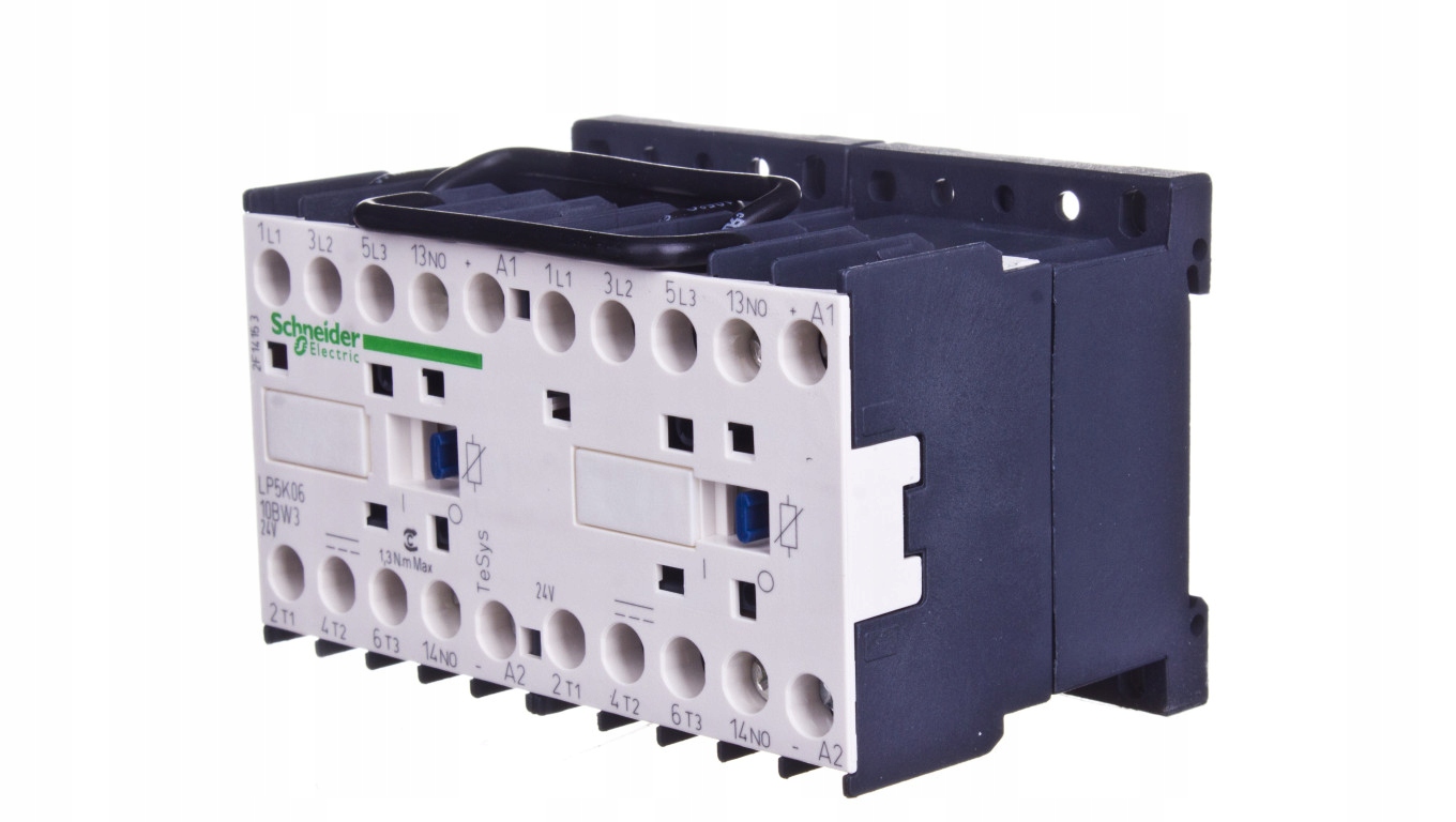 Reverzný stýkač 6A 3kW 24V DC LP5K0610BW3