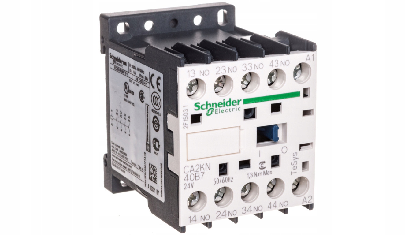 Pomocný stýkač 10A 4Z 0R 24V AC CA2KN40B7