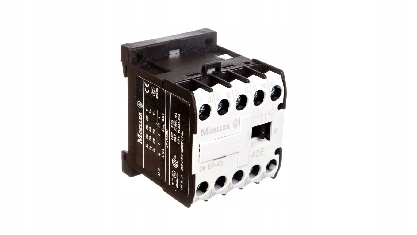 Pomocný stýkač 10A 4Z 0R 24V AC DILER-40 (24V5