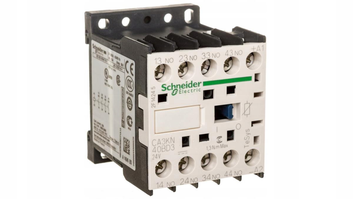 Pomocný stýkač 10A 4Z 0R 24V DC CA3KN40BD3