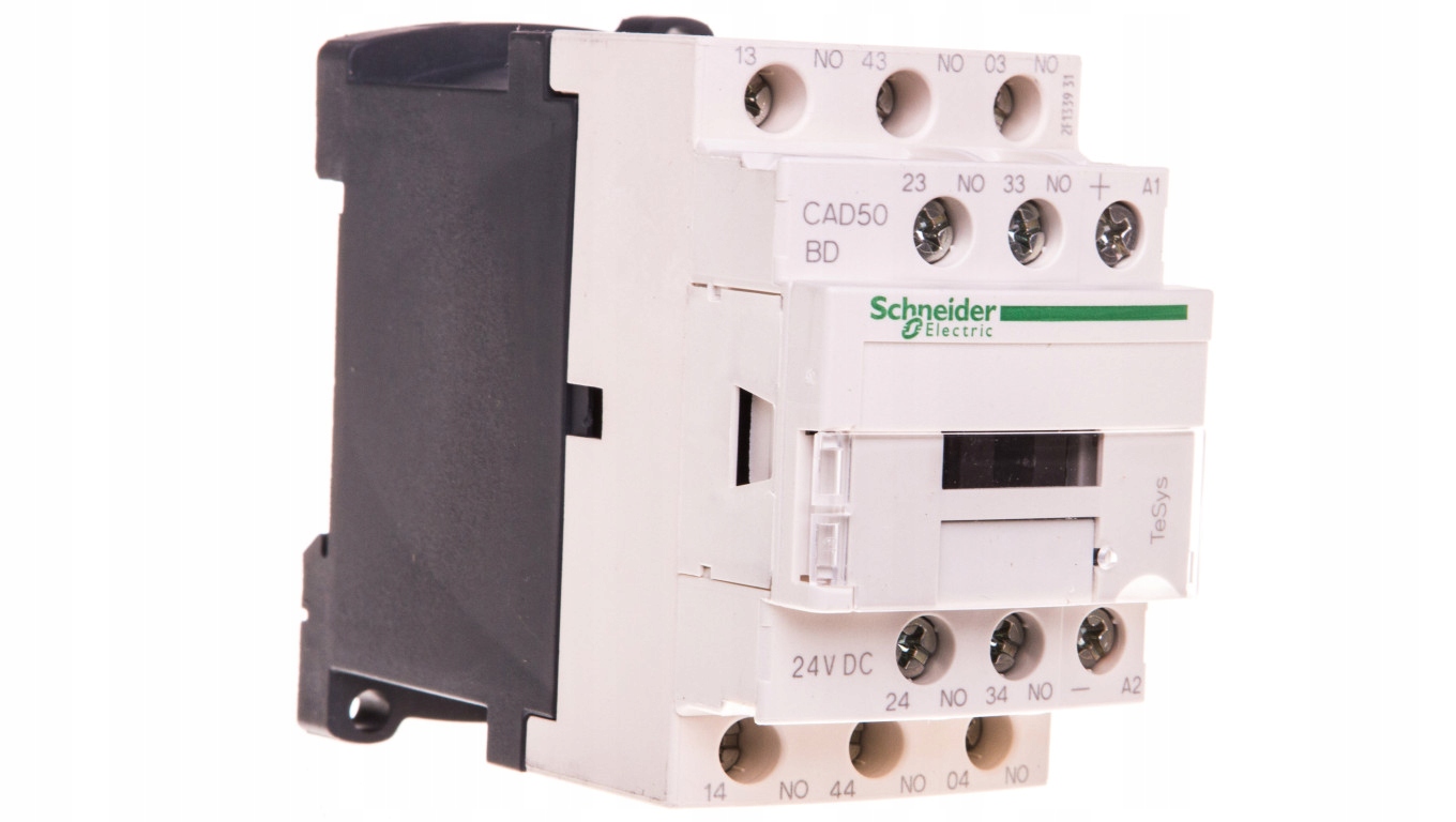 Pomocný stýkač 10A 5Z 0R 24V DC CAD50BD