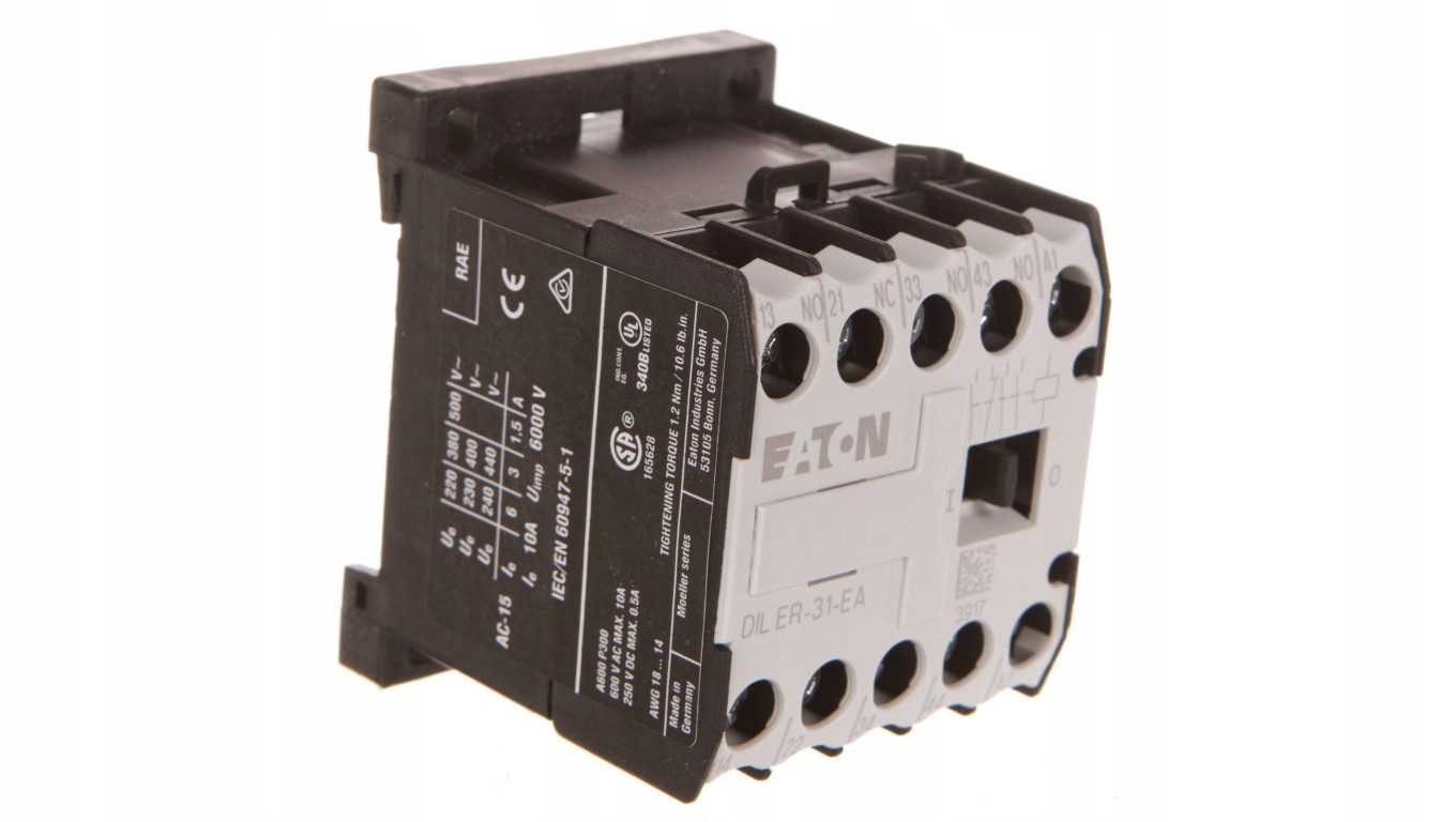 Pomocný stýkač 3A 3NO 1NC 230V AC DILER-31-EA (2