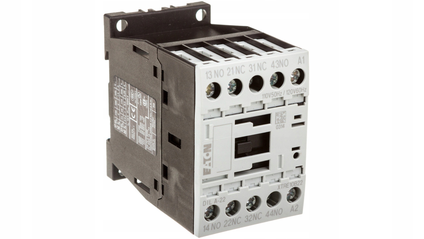 Pomocný stýkač 4A 2NO 2R 110V AC DILA-22 (110V5