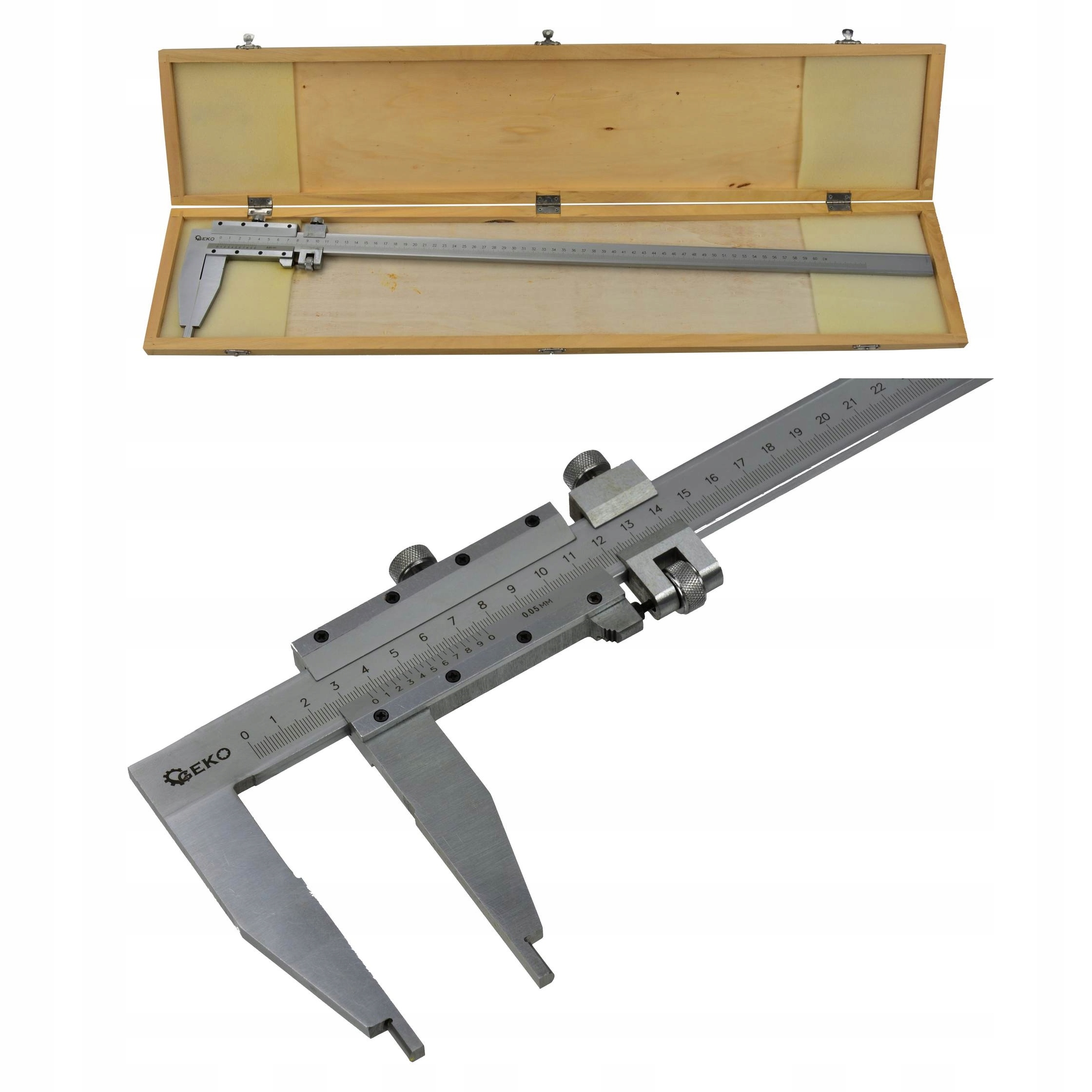 Posuvné meradlo 0-600 mm x0,05 PRECISE jednoduchá čeľusť
