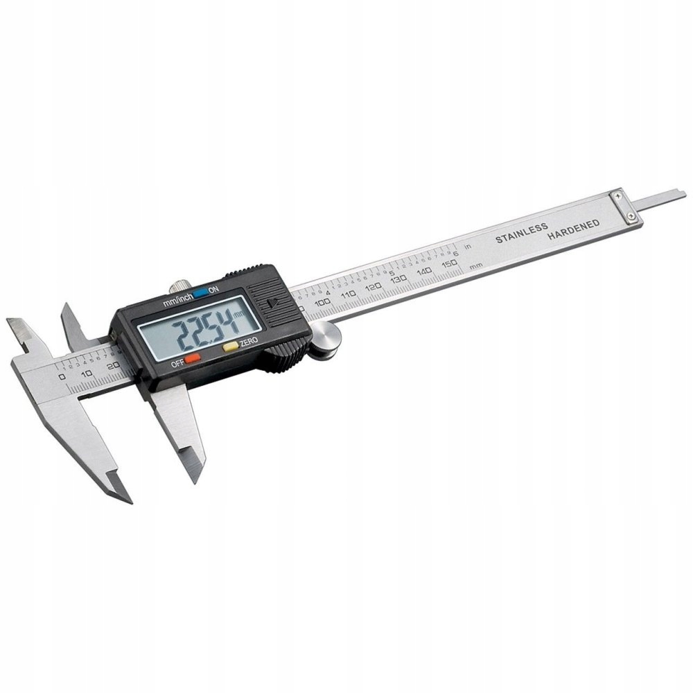 150 mm 6 palcový digitálny strmeň Fixpoint PREMIUM