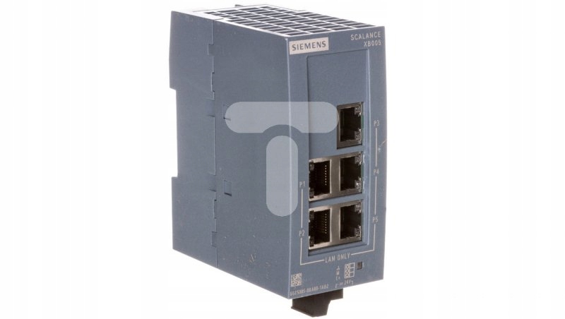 Priemyselný prepínač 5 portov SIMATI 10 RJ45 10 / 100Mb / s