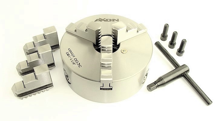 Samostrediace skľučovadlo sústruhu 100mm / 3 DIN6350