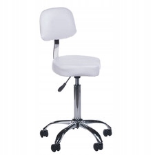 KOZMETICKÁ STOLICA S OPÄTOM BH-7268 BIELA