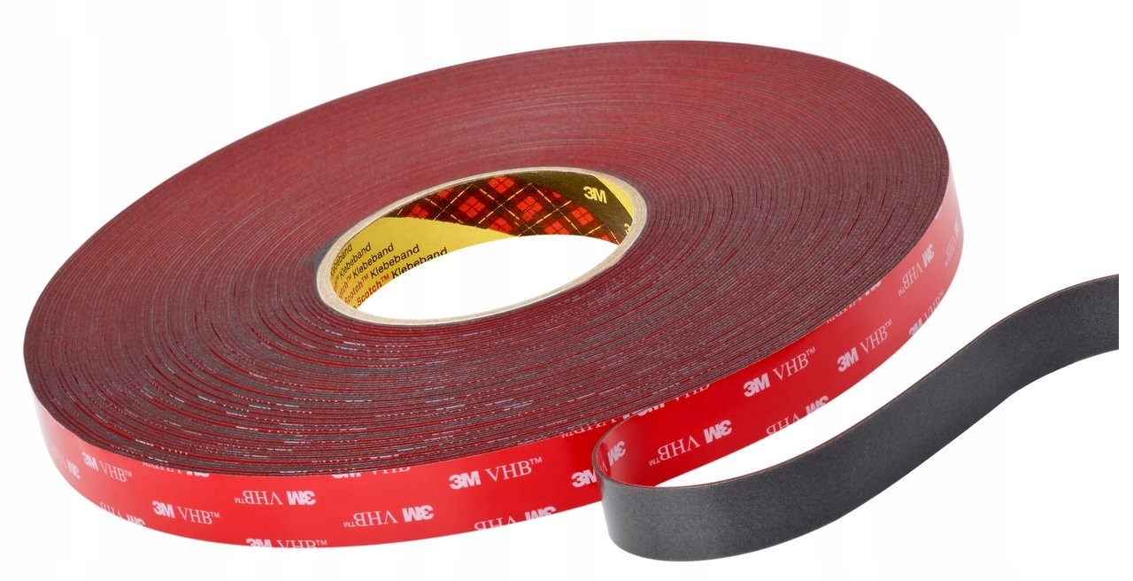 PÁSKA 3M, DVOJSTRANNÁ, sivá VHB RP45 9mm / 33m