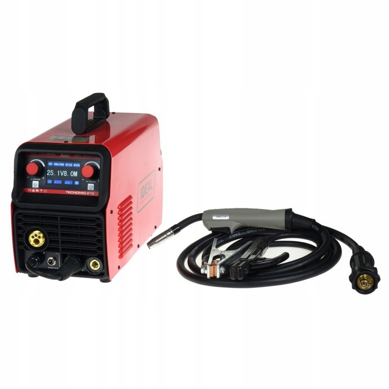 TECNO MIG 212 LCD MIG / TIG / MMA SYNERGICKÝ VRD ALU