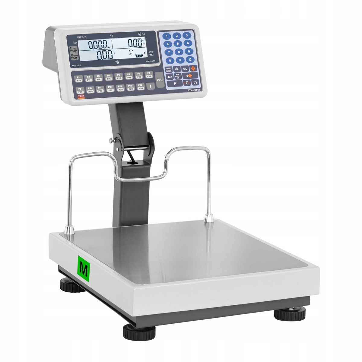 TEM BE2CA035X040150-B1 HMOTNOSŤ 60 KG (20G) LEGALIZÁCIA