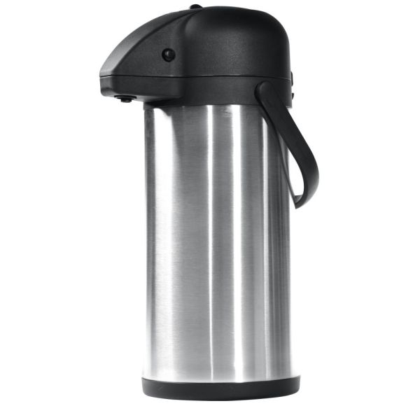 OCELOVÉ TERMOSY S ČERPADLOM 2,2 L HENDI 448 908