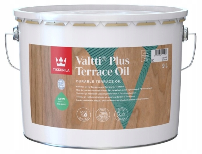TIKKURILA Valtti Plus Terasový olej číry 9L