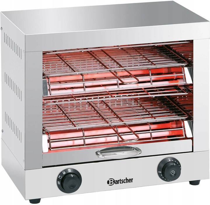 TOASTER TOASTER TOASTER DOUBLE BARTSCHER 3 KW KLEŠTIA!