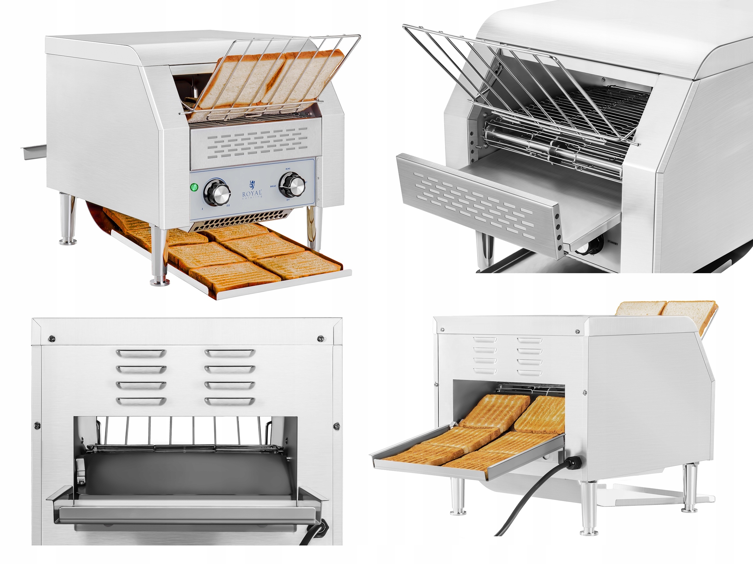 HOLLOW TOASTER ZA 720 KROMEK 2200 W