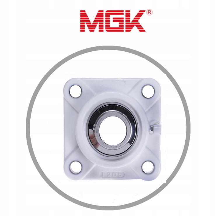 TPS UCF 206 s ložiskom MGK z nehrdzavejúcej ocele FI-30 MM