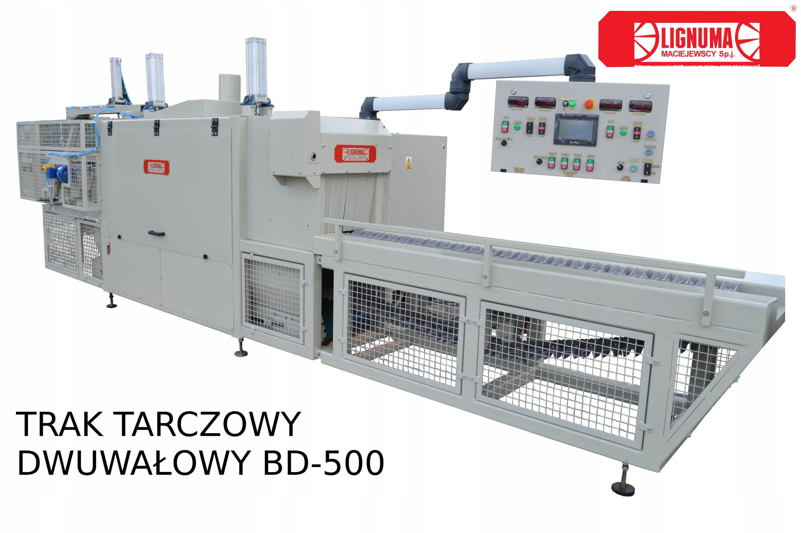 Dvojhriadeľová píla BD-500 - LIGNUMA