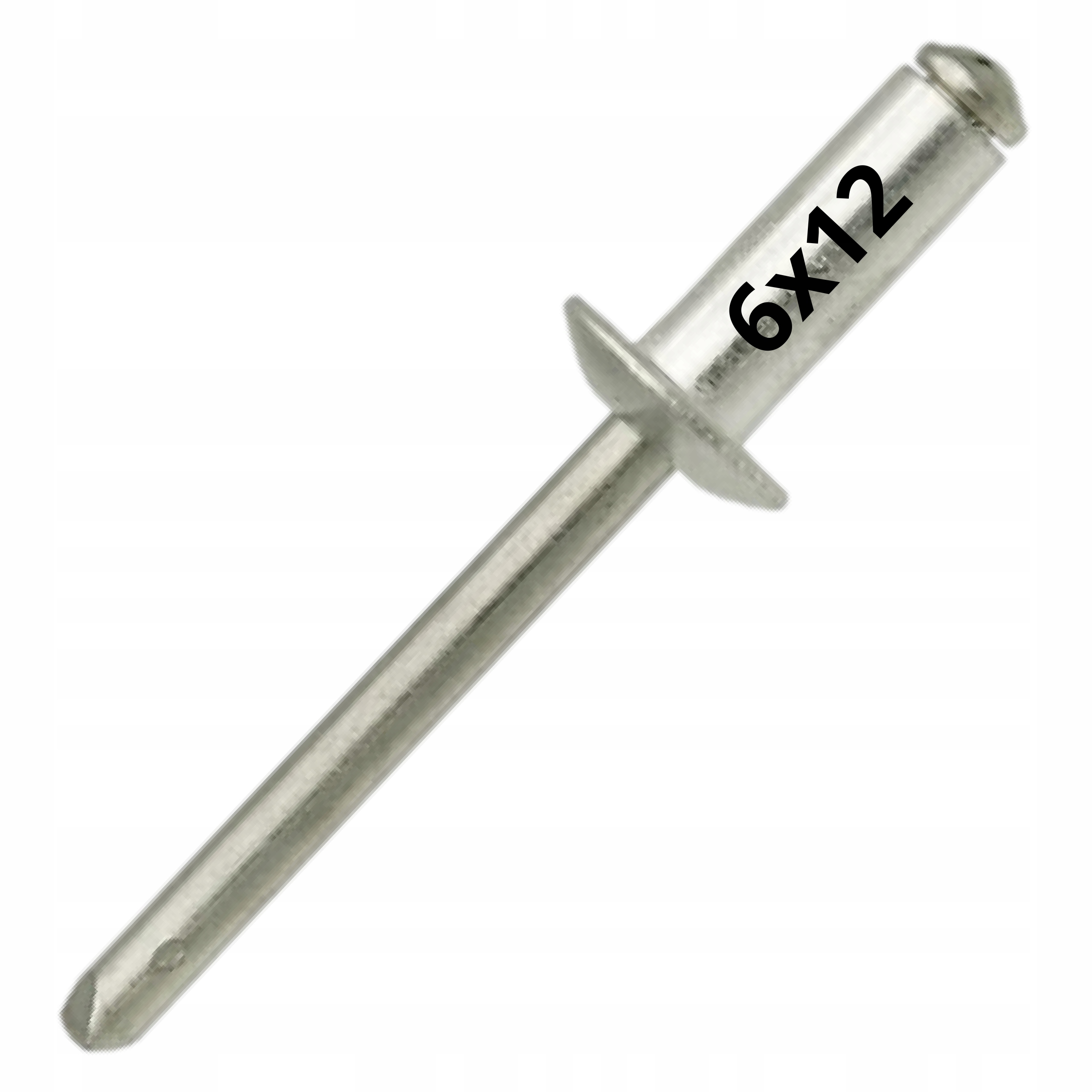 Slepé nity OCEL A OCEL OCEL/OCEL 6x12mm
