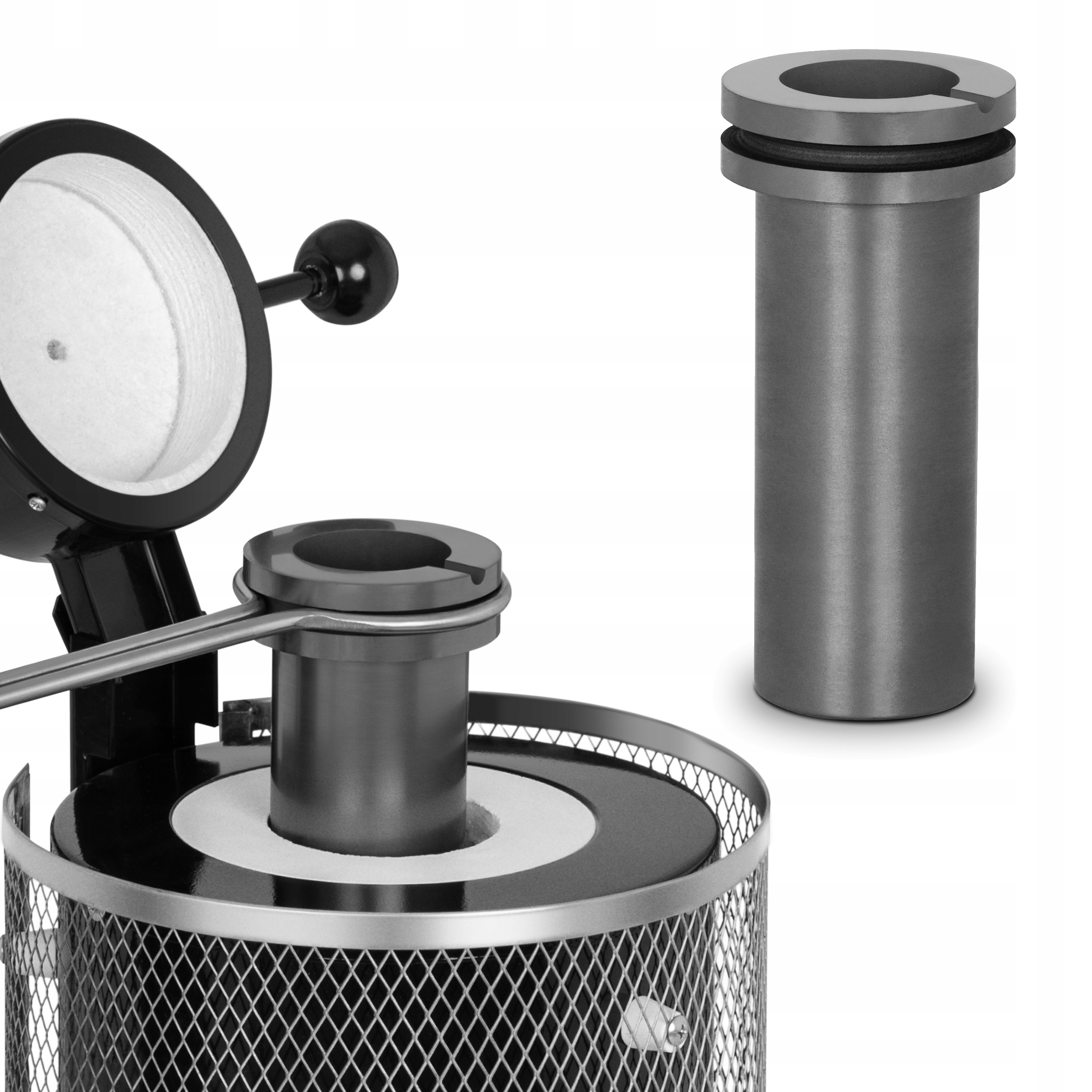 Téglik pre taviacu pec zlaté striebro Ø 55mm 2 kg