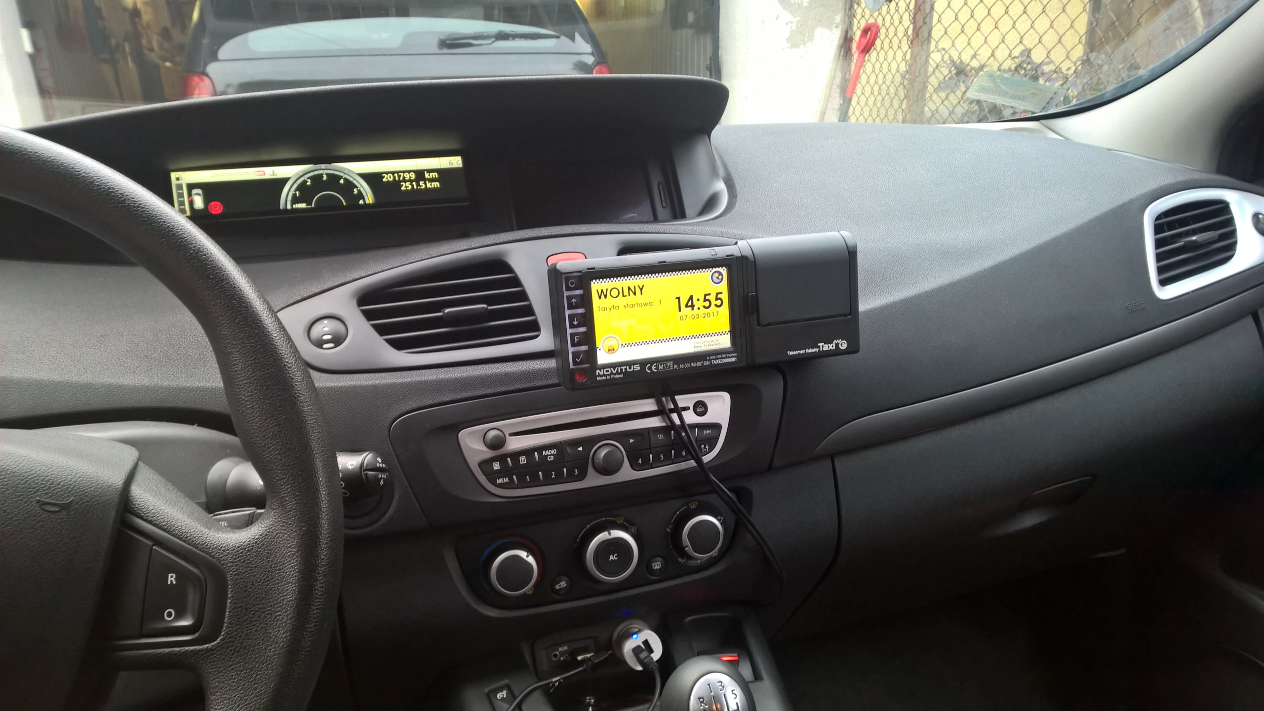 Zostava taxametra Novitus TAXI E Varšava Rembertów