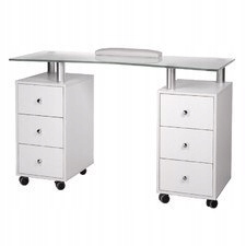 Lacno! Manikúrny stôl BD-3425-1 BIELY