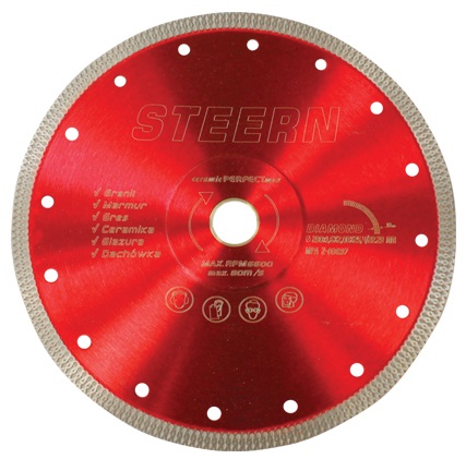 KERAMICKÝ diamantový kotúč 230x22,23 mm STEERN
