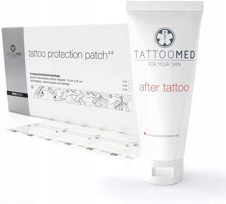 TattooMed - obväz po tetovaní Krém + omietky