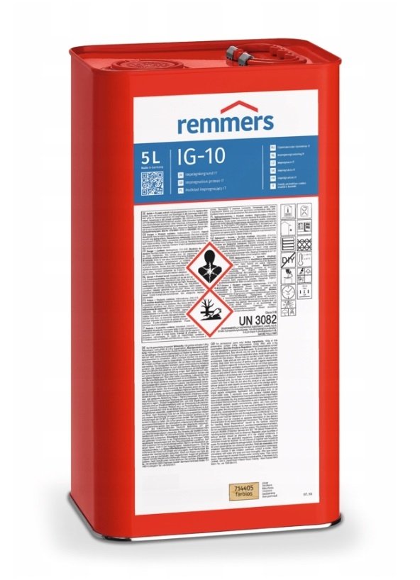 Remmers impregnácia, základný náter na terasu, forma na drevo 10L