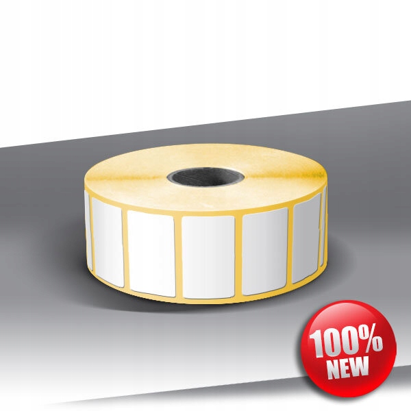 Etiketa s nálepkou 75 mm x 38 mm na 5000 kusov