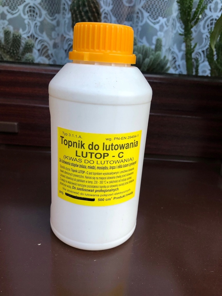 Spájkovací tok Lutop C kapacita 500cm3