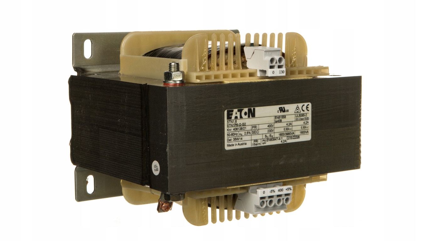 1-fázový transformátor 1,6 kVA 400 / 230V STN1,6 (400 /