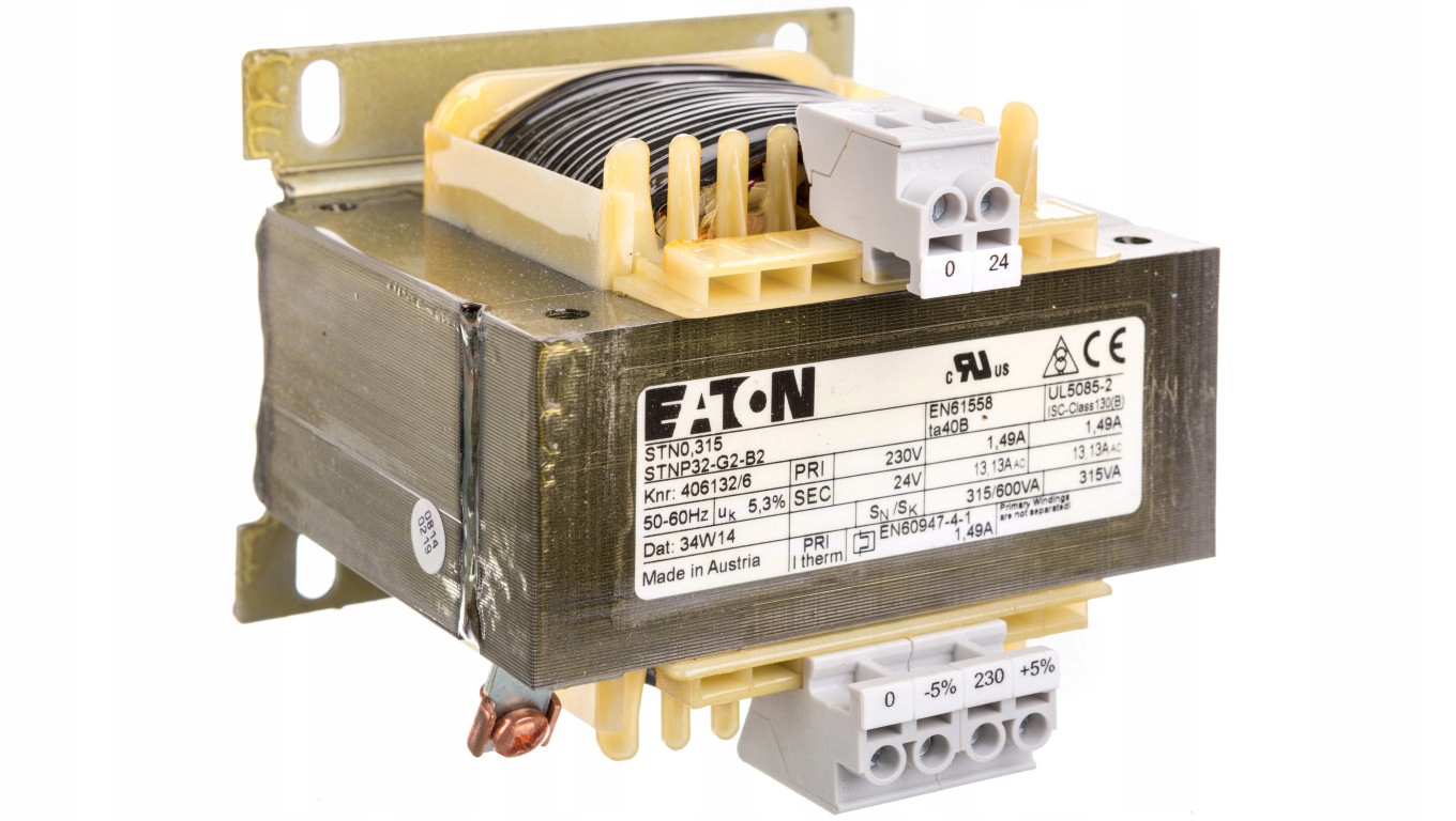 1-fázový transformátor 315 VA 230 / 24V STN0 315 (230 /